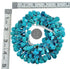 Authentic Native American Turquoise Sterling Silver 2-Strand Bead Necklace JX126729